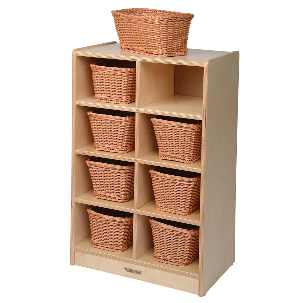 8 Tote Shelf Unit