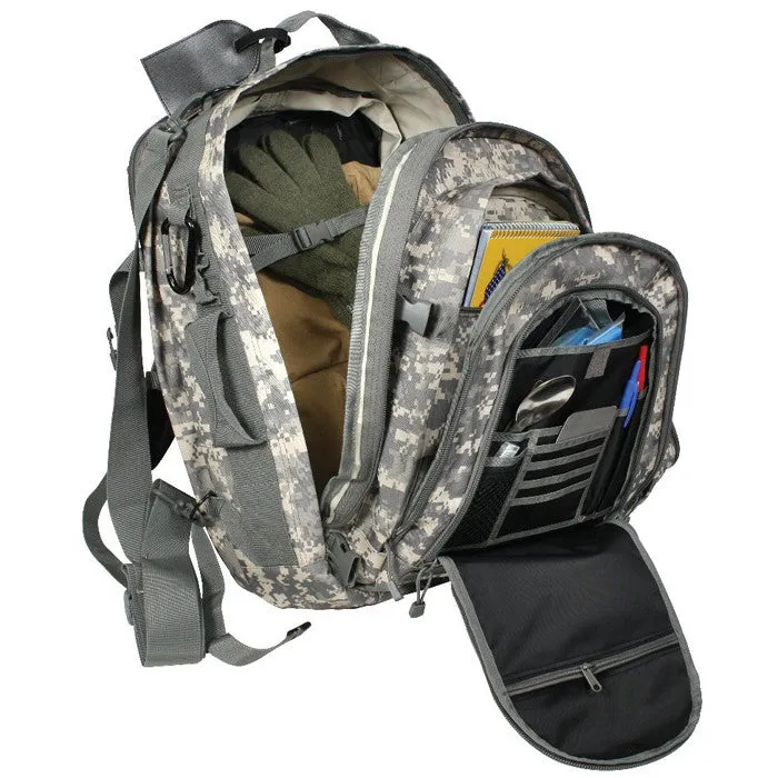 ACU Digital Camouflage - Military MOLLE Compatible Jumbo Travel Backpack