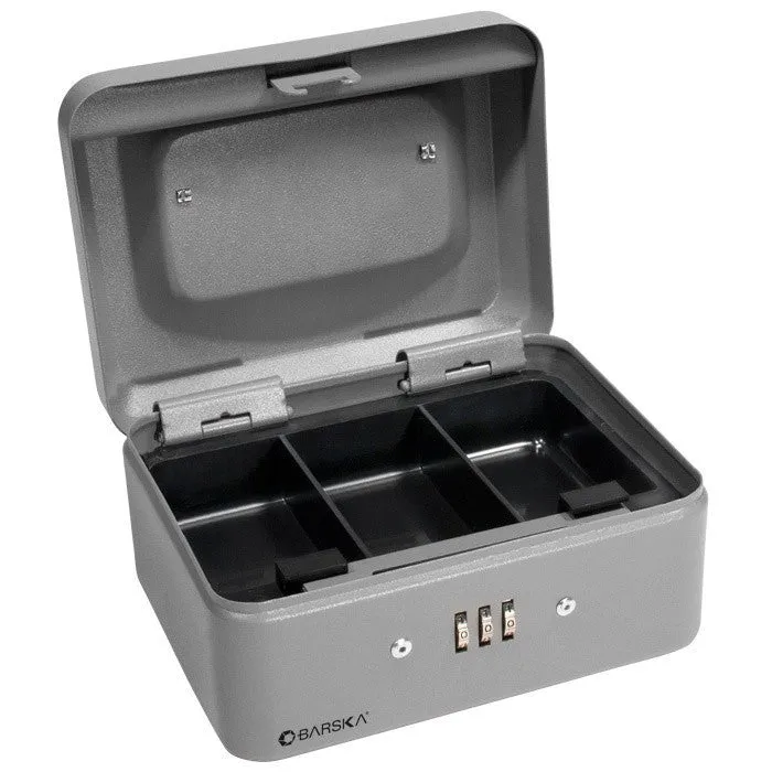 Barska CB11782 6" Cash Box with Combination