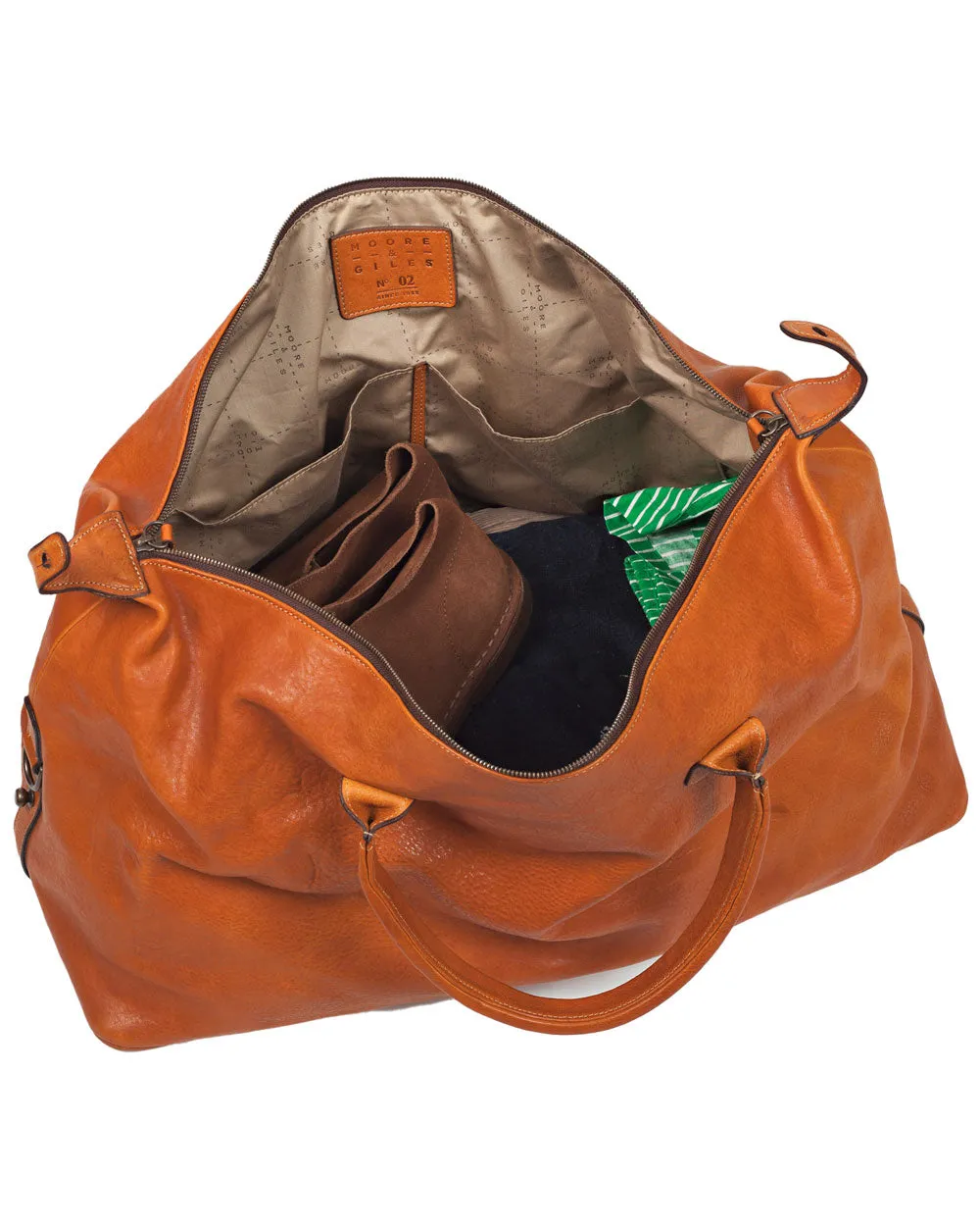 Benedict Weekend Bag in Modern Saddle