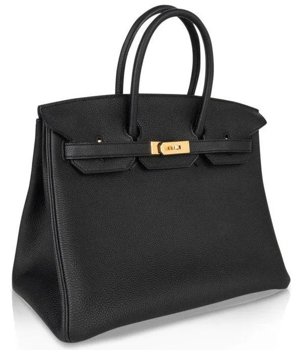 Birkin 35 Bag Black Togo Gold Hardware Ultimate Classic