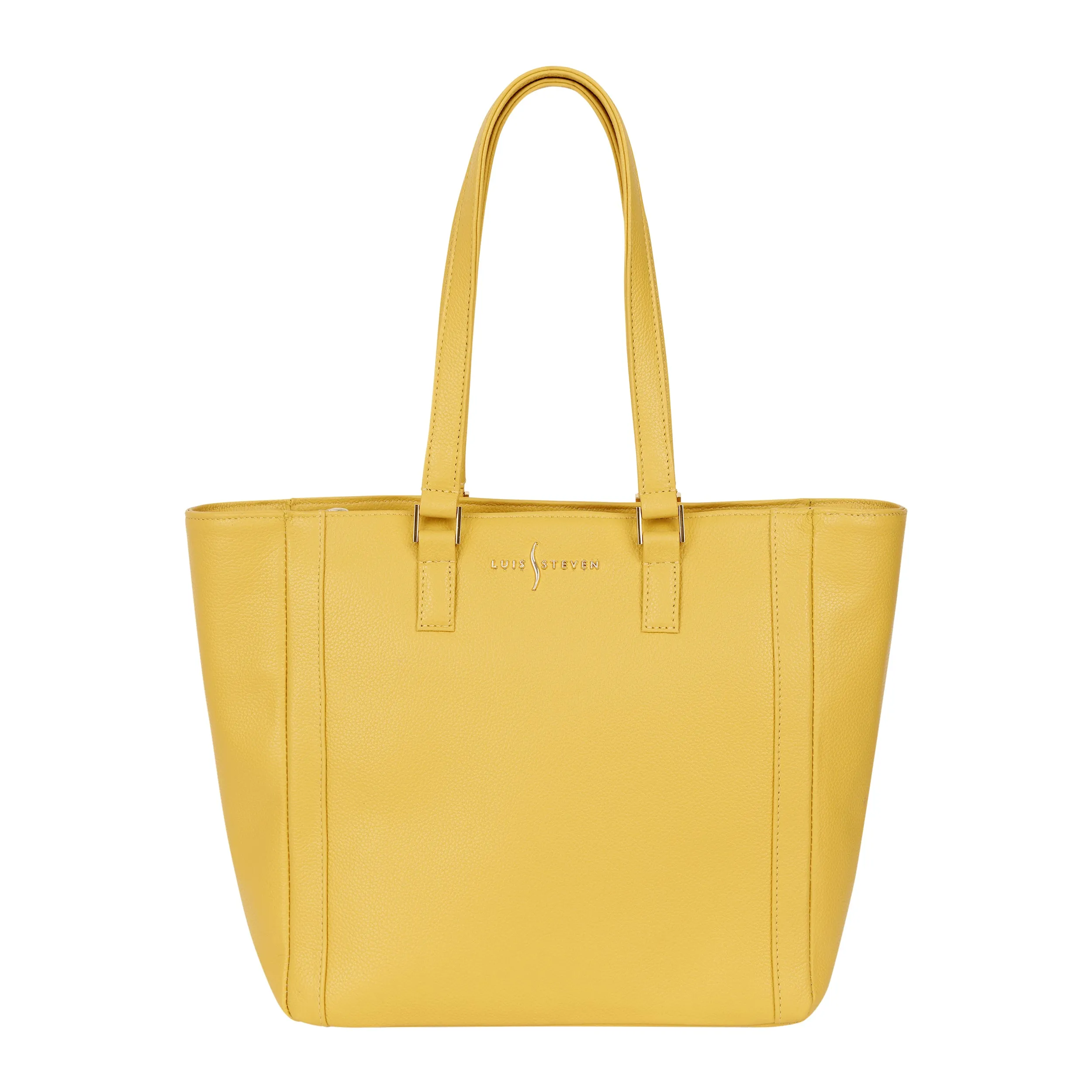 Classic Tote - Yellow Pebble