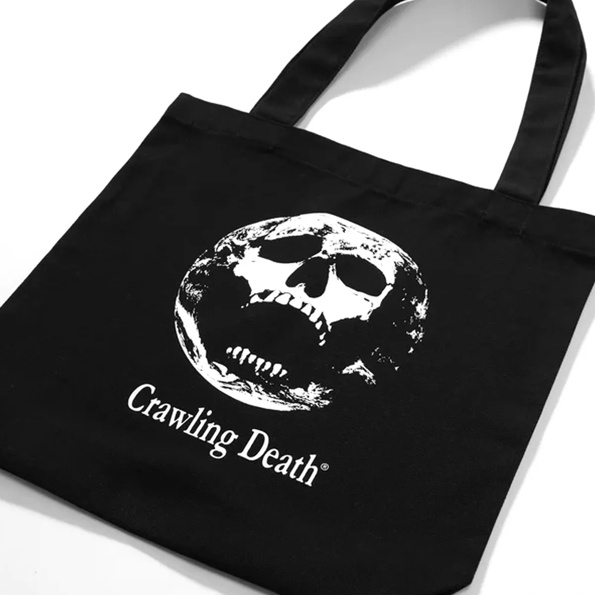 Crawling Death - Earth Scream Tote Bag Black