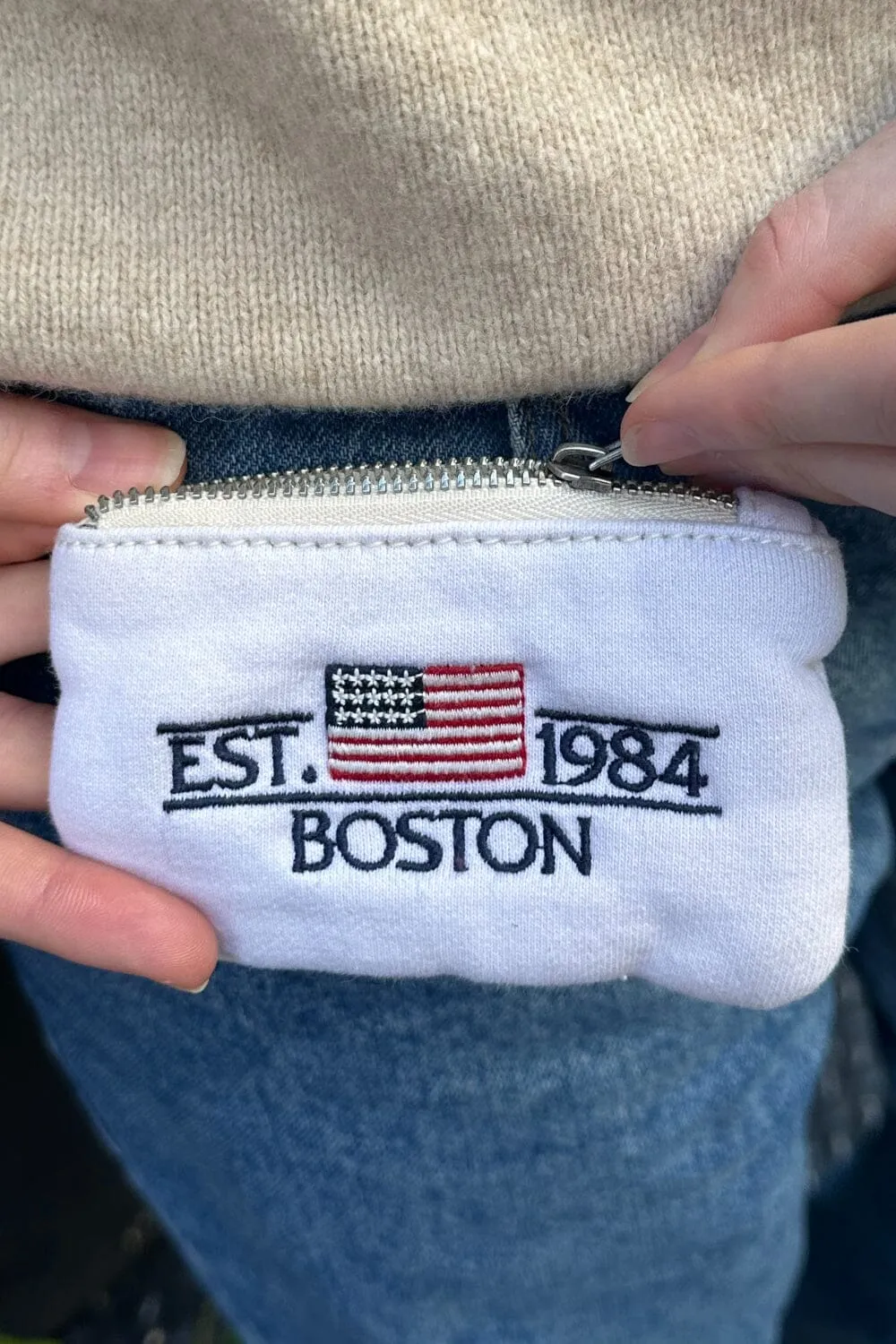 ETS. 1984 Boston Coin  Purse