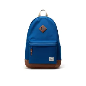 Herschel Heritage Backpack - True Blue/Tan/White Stitch