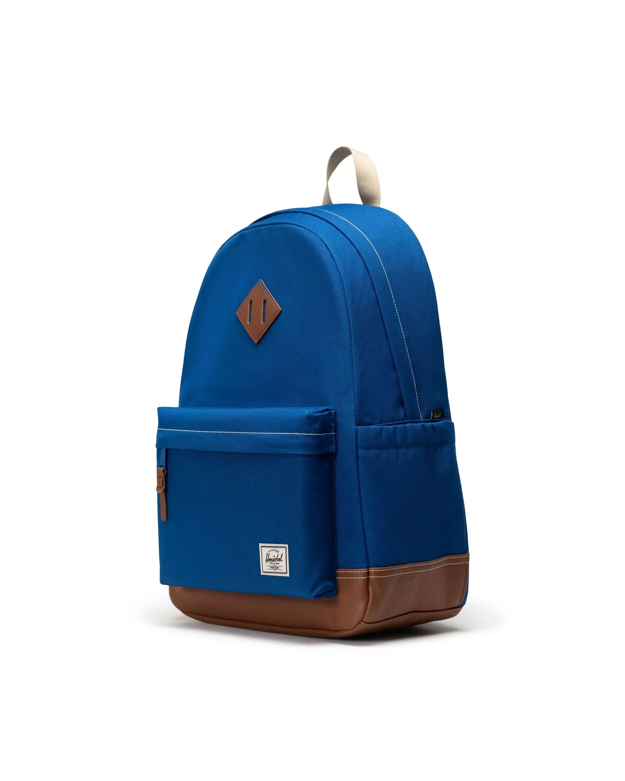 Herschel Heritage Backpack - True Blue/Tan/White Stitch