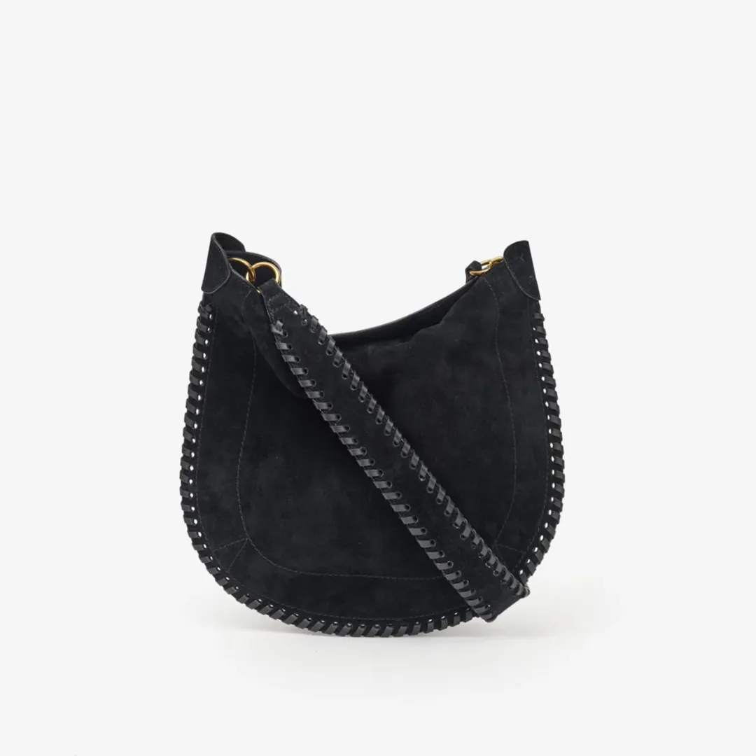 Isabel Marant Oskan Soft Bag - Black Suede