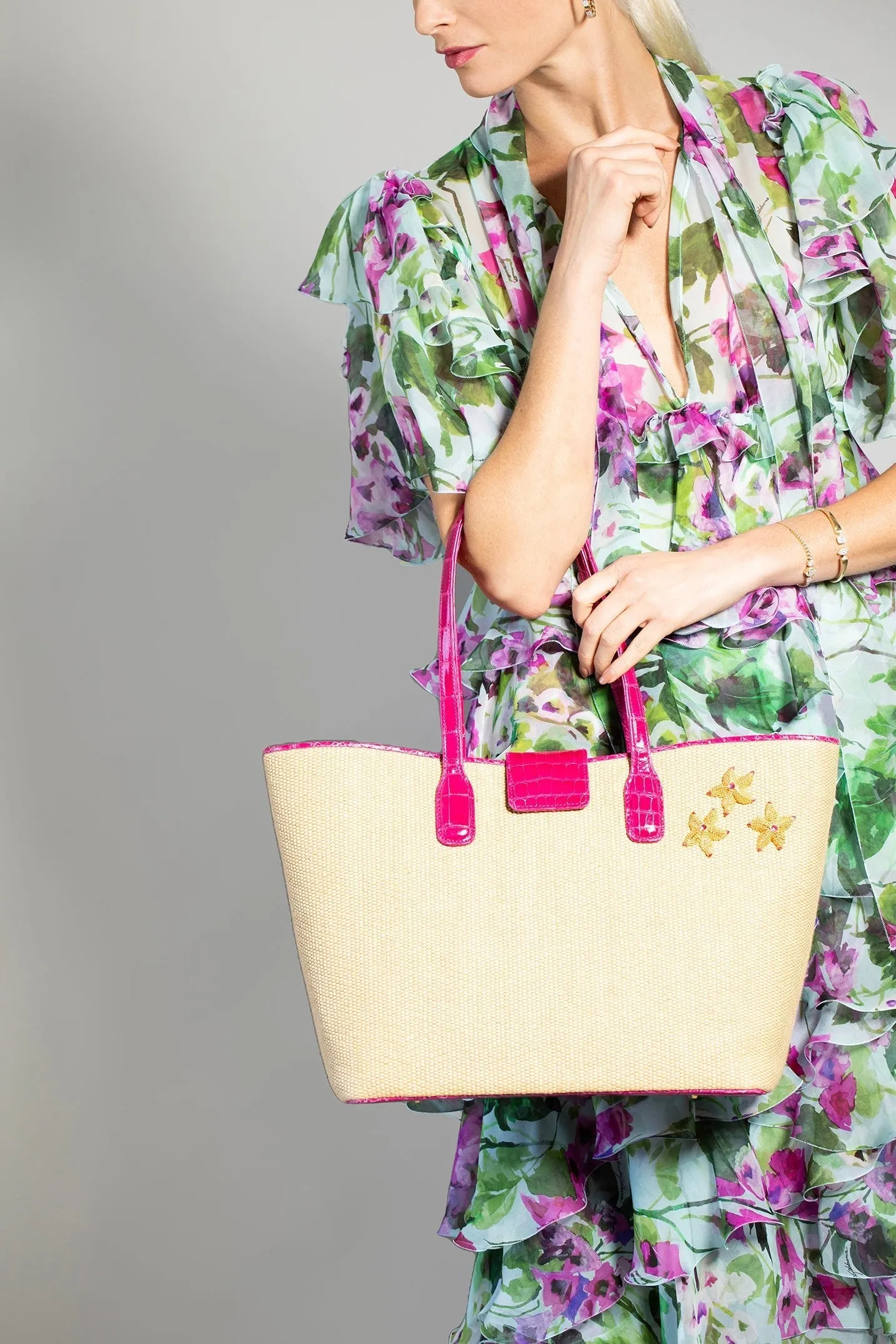 Island Tote - Bright Pink