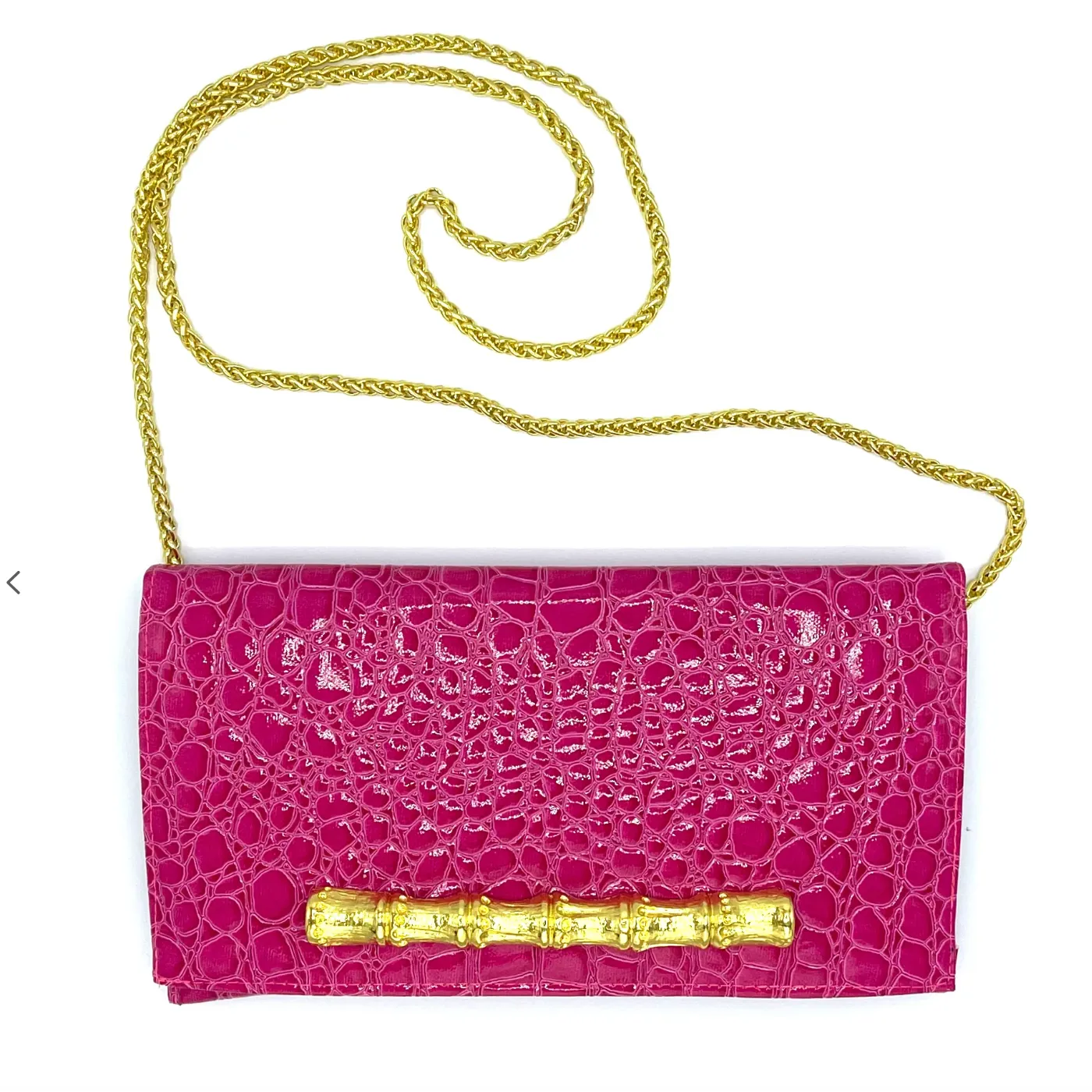 Kelly Crossbody Clutch-Pink