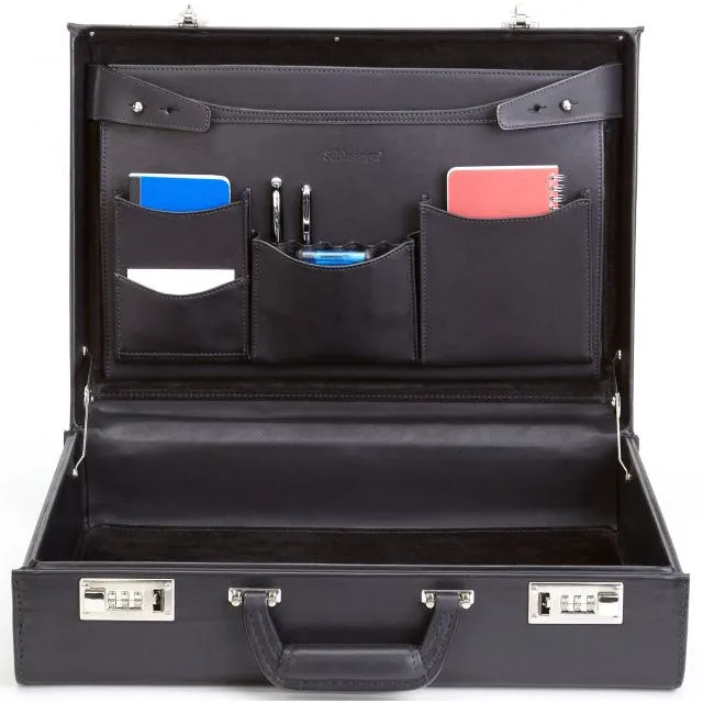 Korchmar MONROE A1142 5" Leather Attache Case