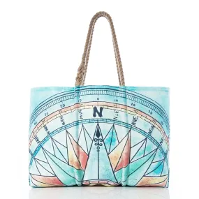 Large Multicolor True North Tote