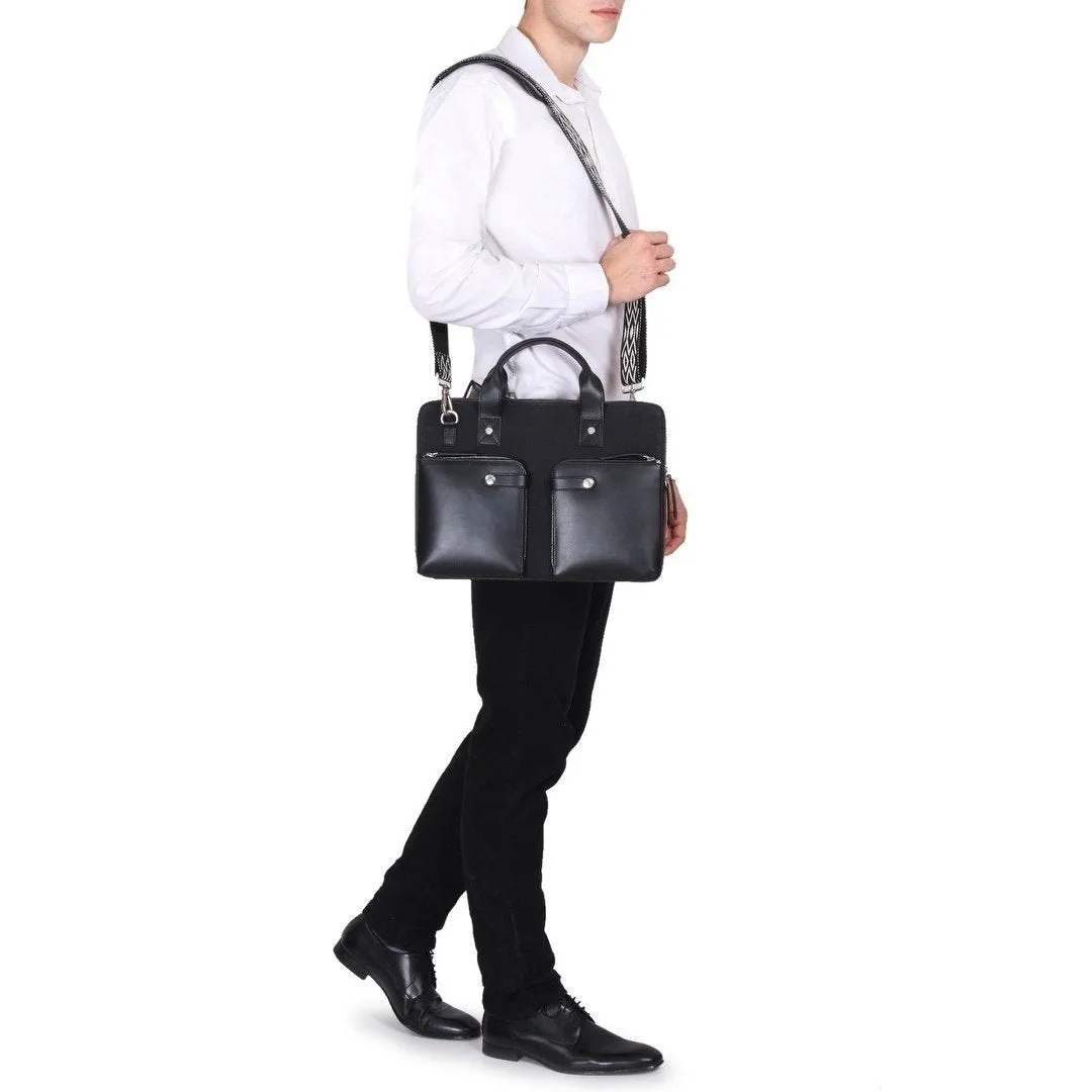 Leather Laptop Bag -PRM629