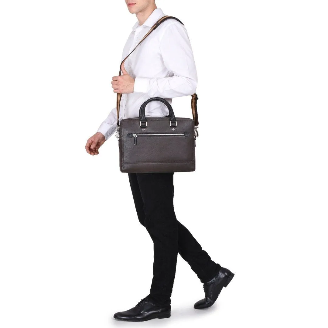 Leather Laptop Bag -PRM636