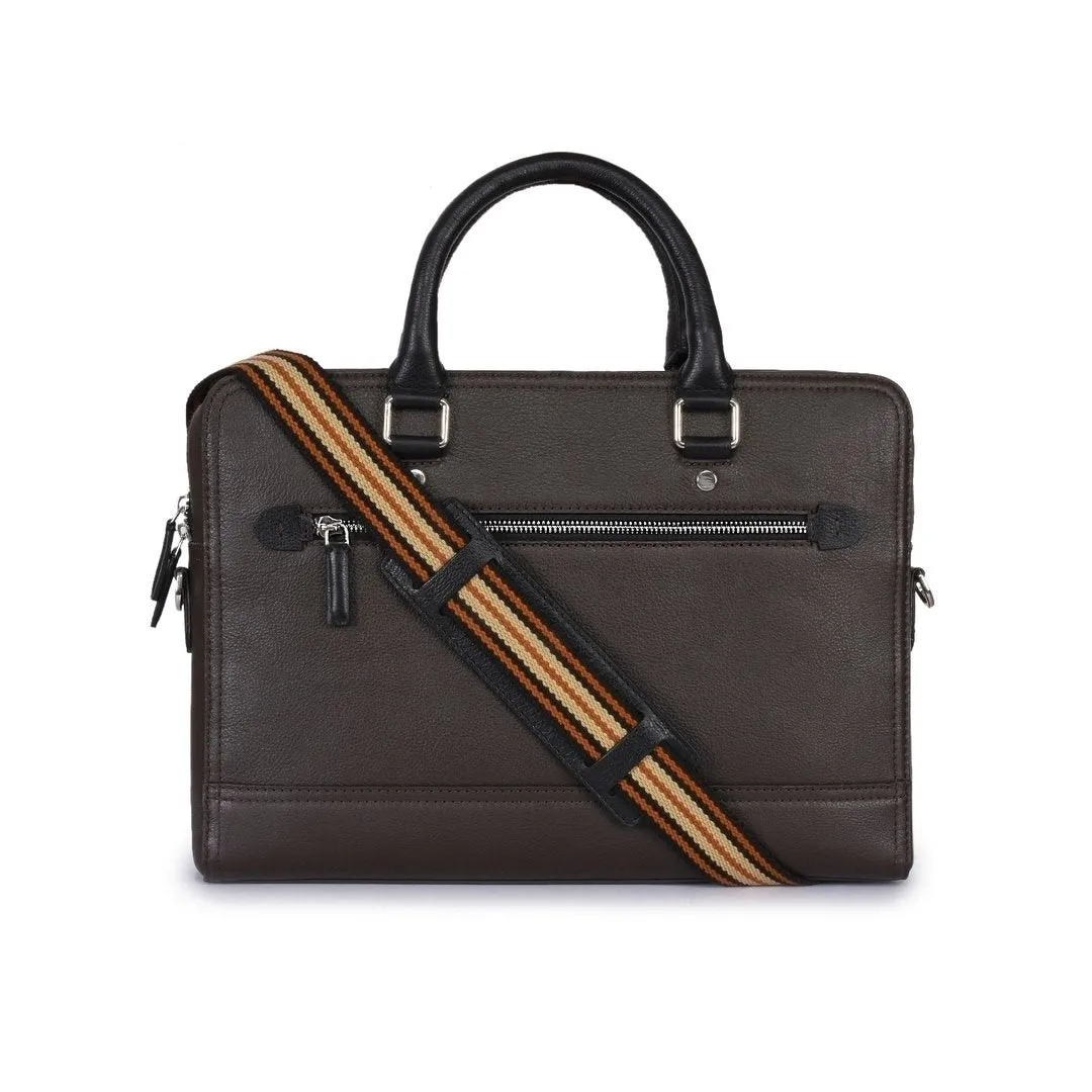 Leather Laptop Bag -PRM636