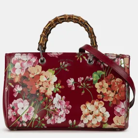 Medium Blooms Bamboo Shopper