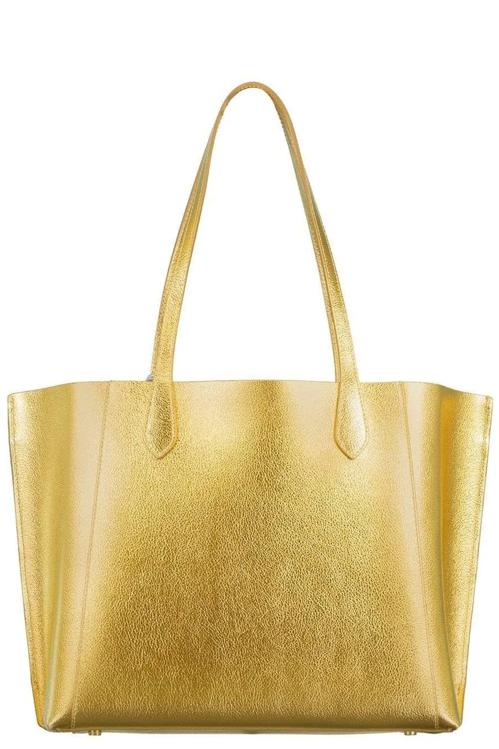 Metallic Hola Tote - Gold