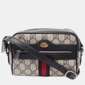 Mini GG Supreme Ophidia Crossbody Bag