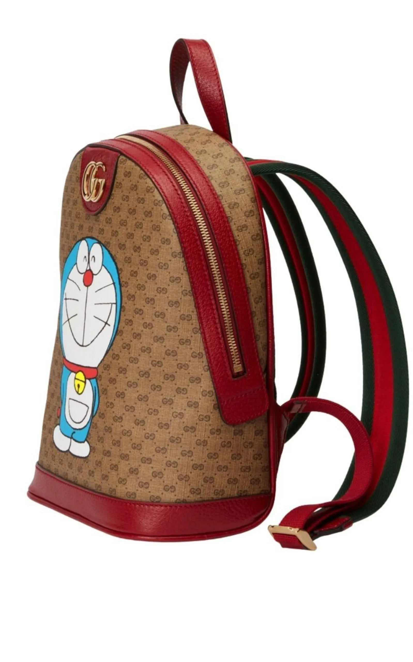 Natural Doraemon X Small Backpack