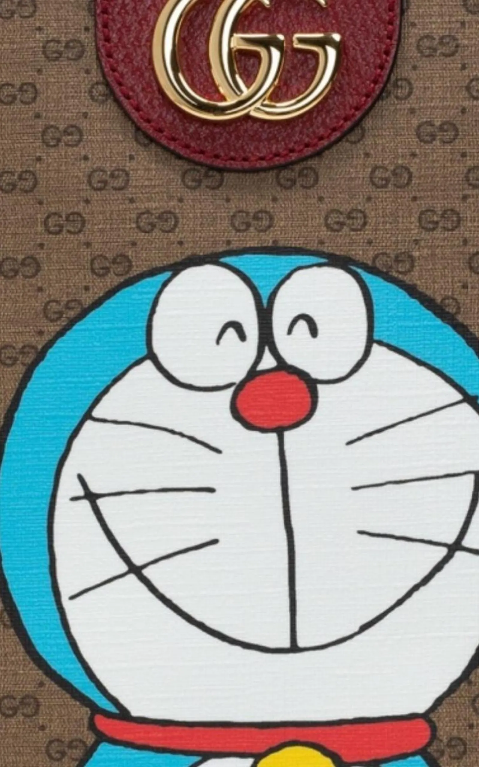 Natural Doraemon X Small Backpack