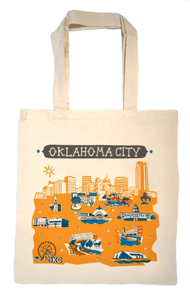 Oklahoma City Tote Bag-Wedding Welcome Tote