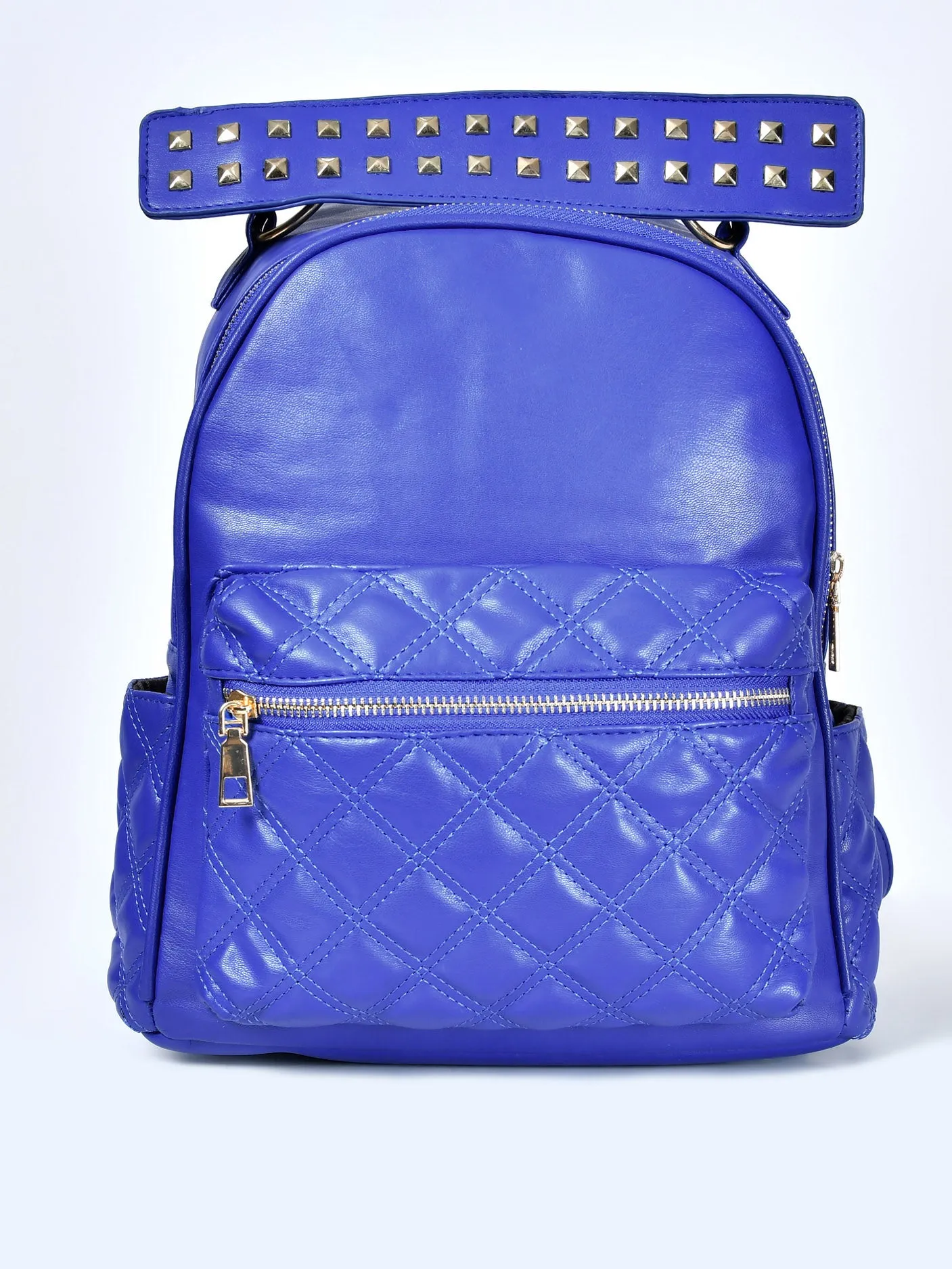 Patterned Matte Backpack