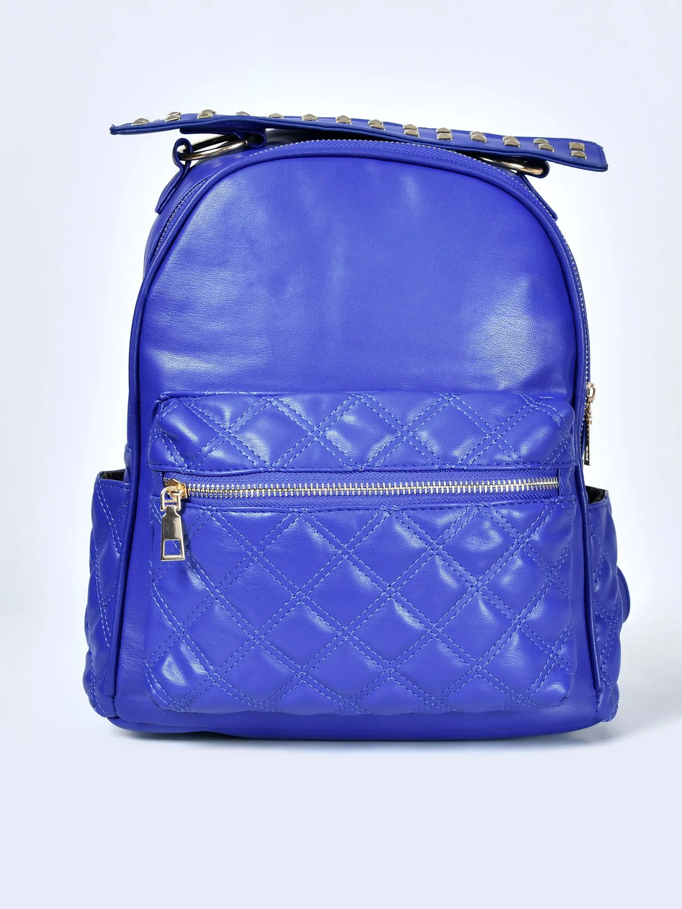 Patterned Matte Backpack