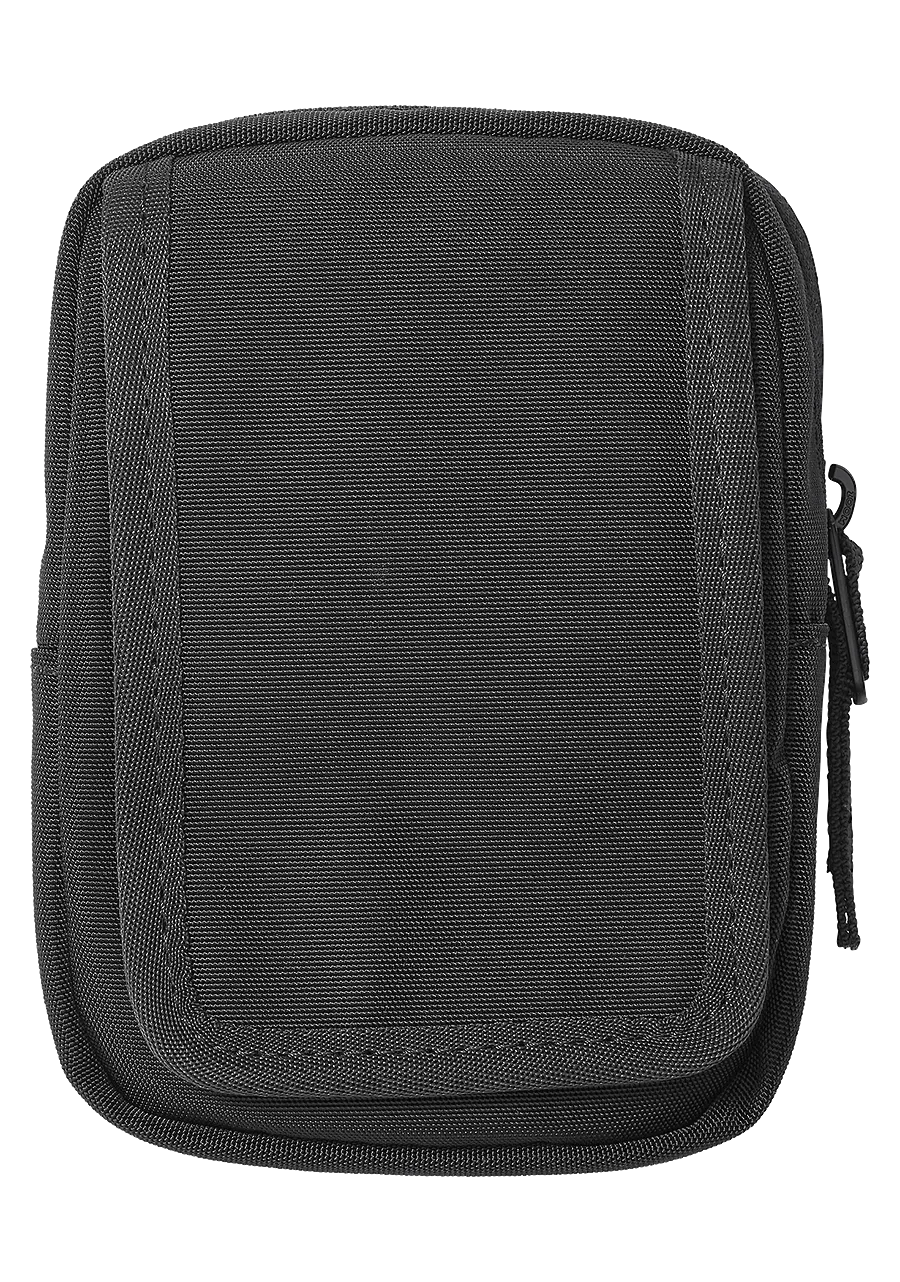 Plush Lined Utility Pod - All Black Nylon