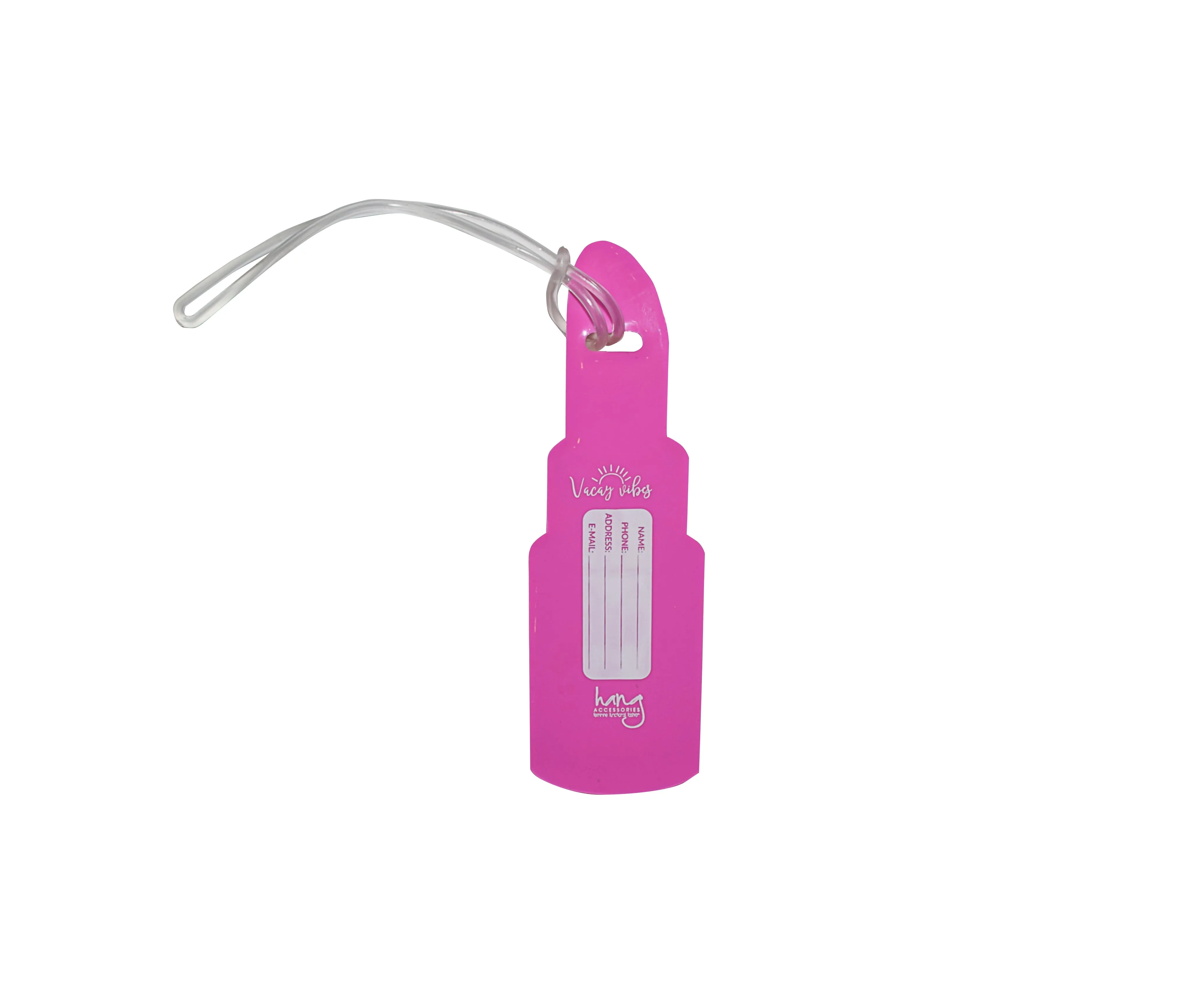 Silicone Luggage Tag Lipstick