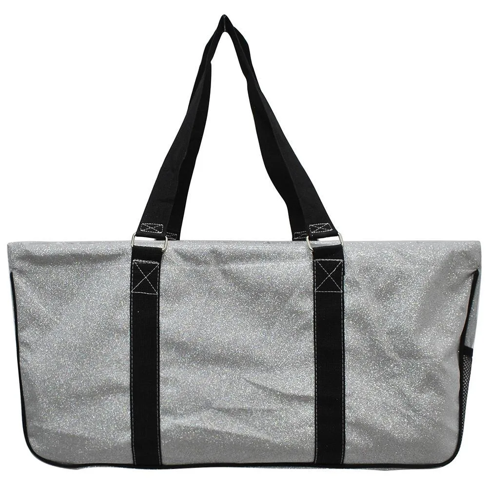 Silver Glitter NGIL Utility Bag