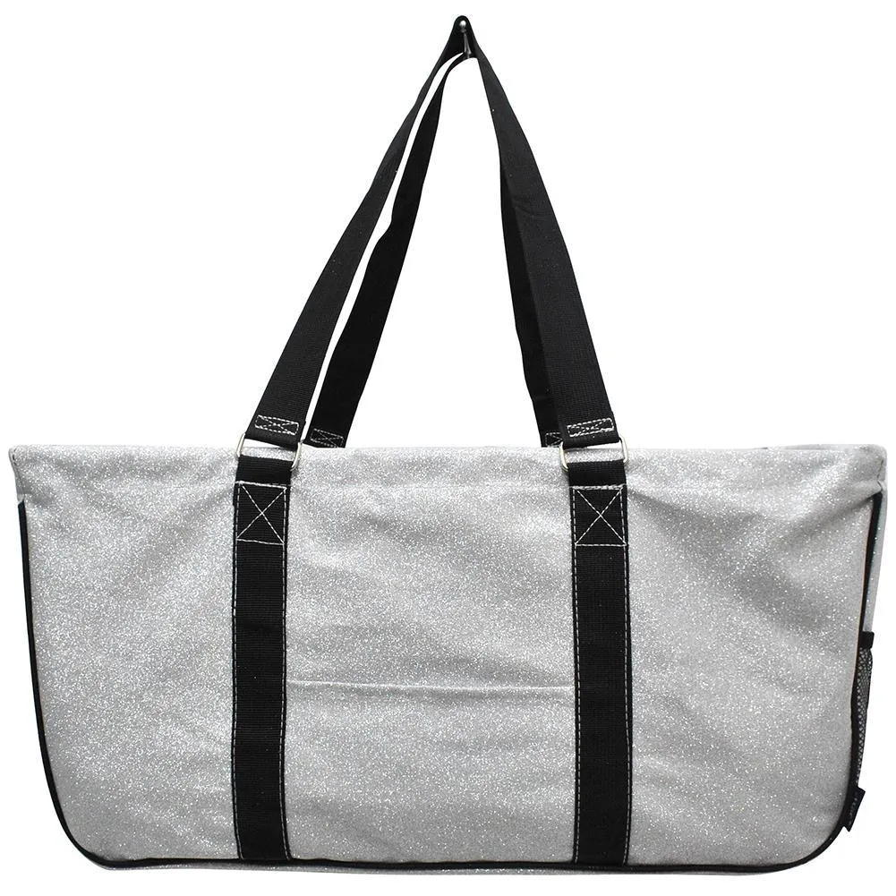 Silver Glitter NGIL Utility Bag