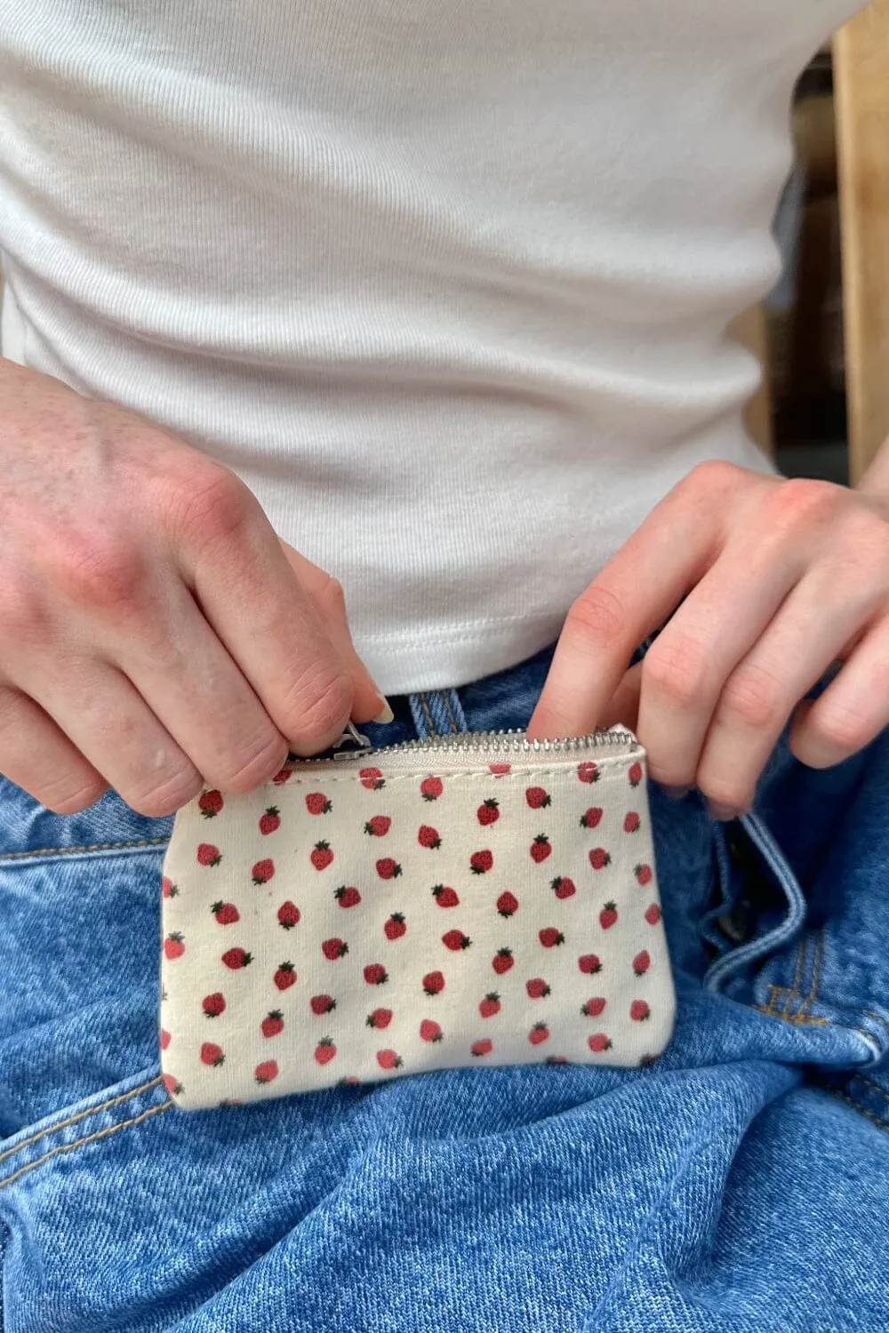 Strawberry Coin Purse