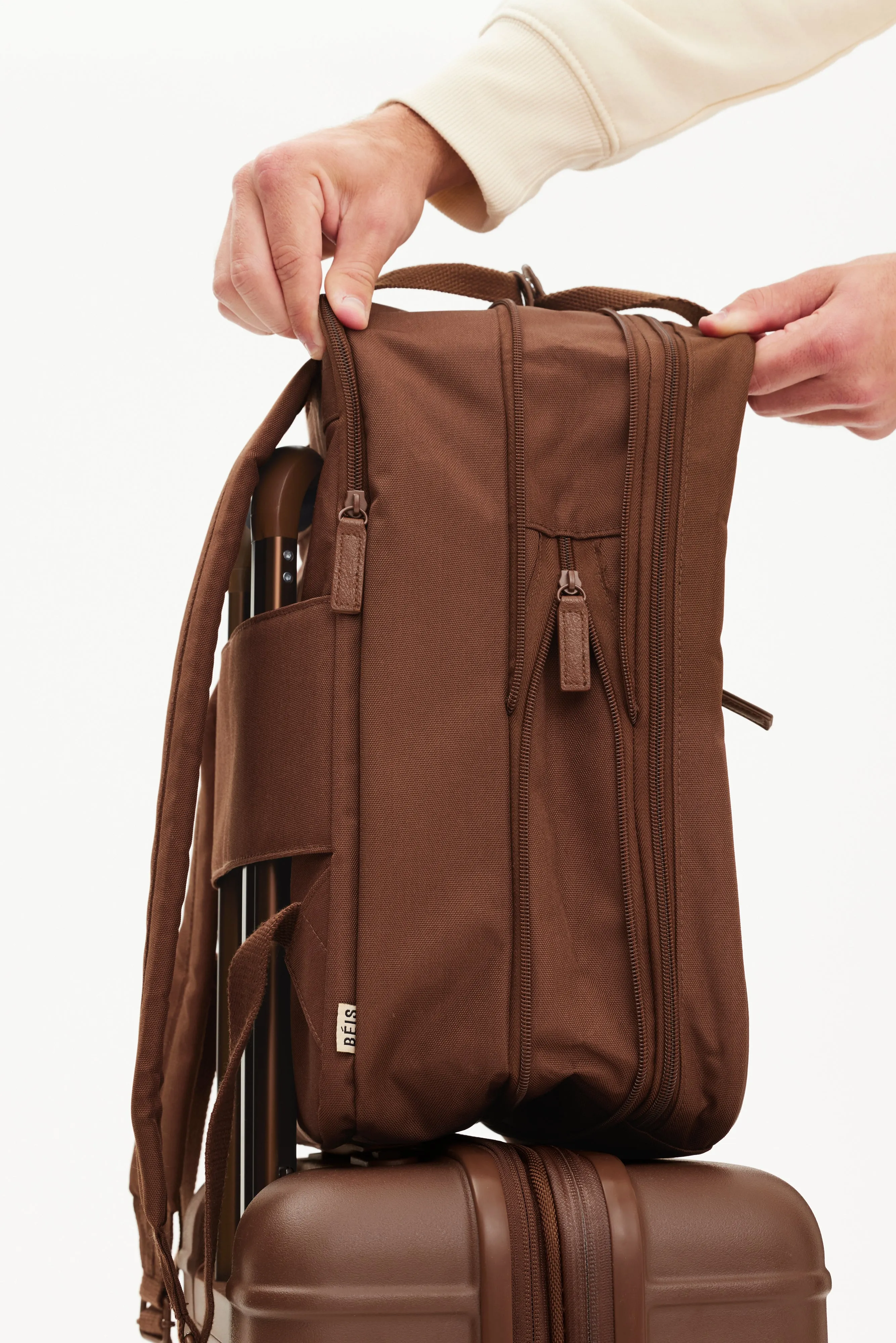 The Expandable Backpack in Maple