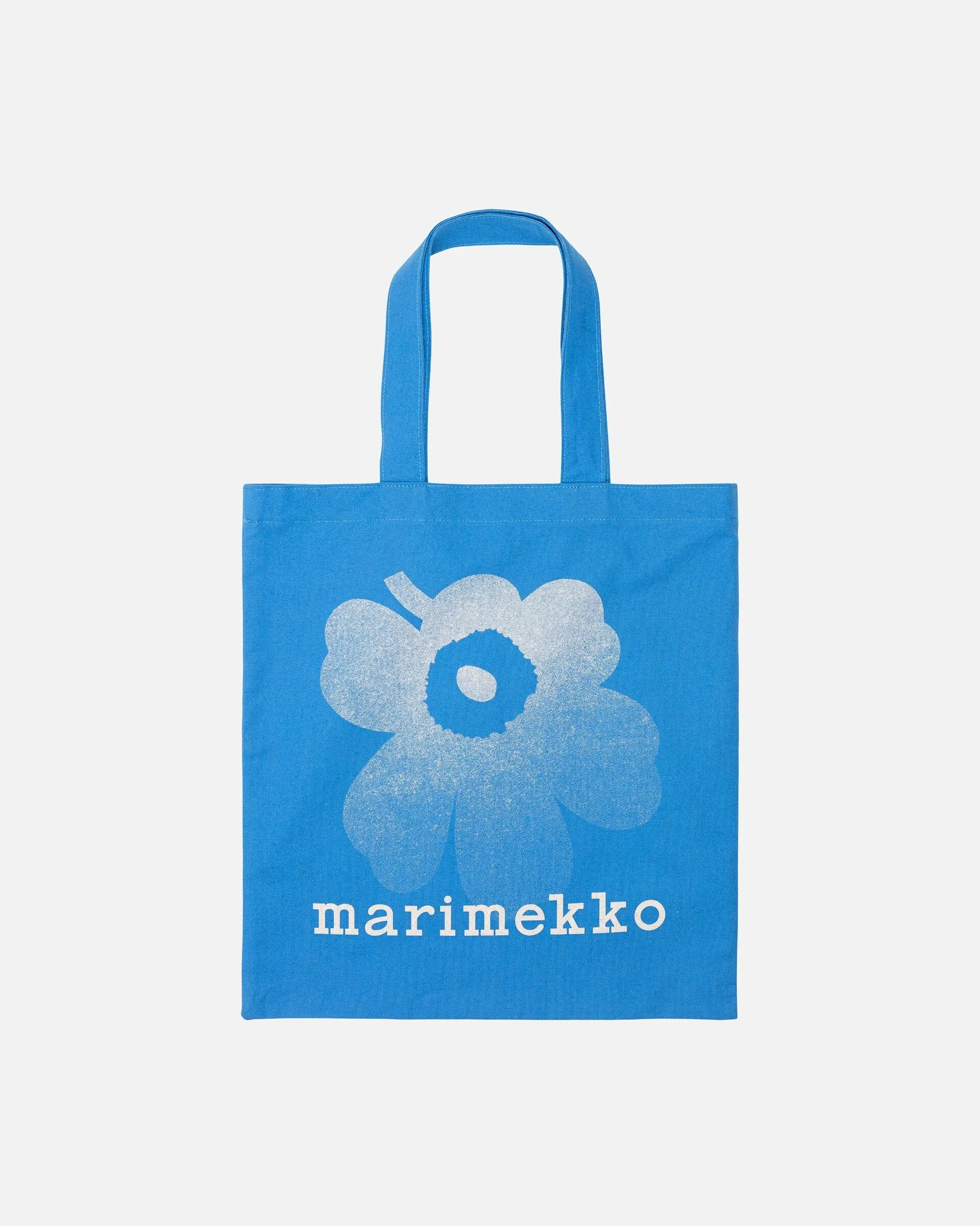 vankka unikko placement tote bag - blue