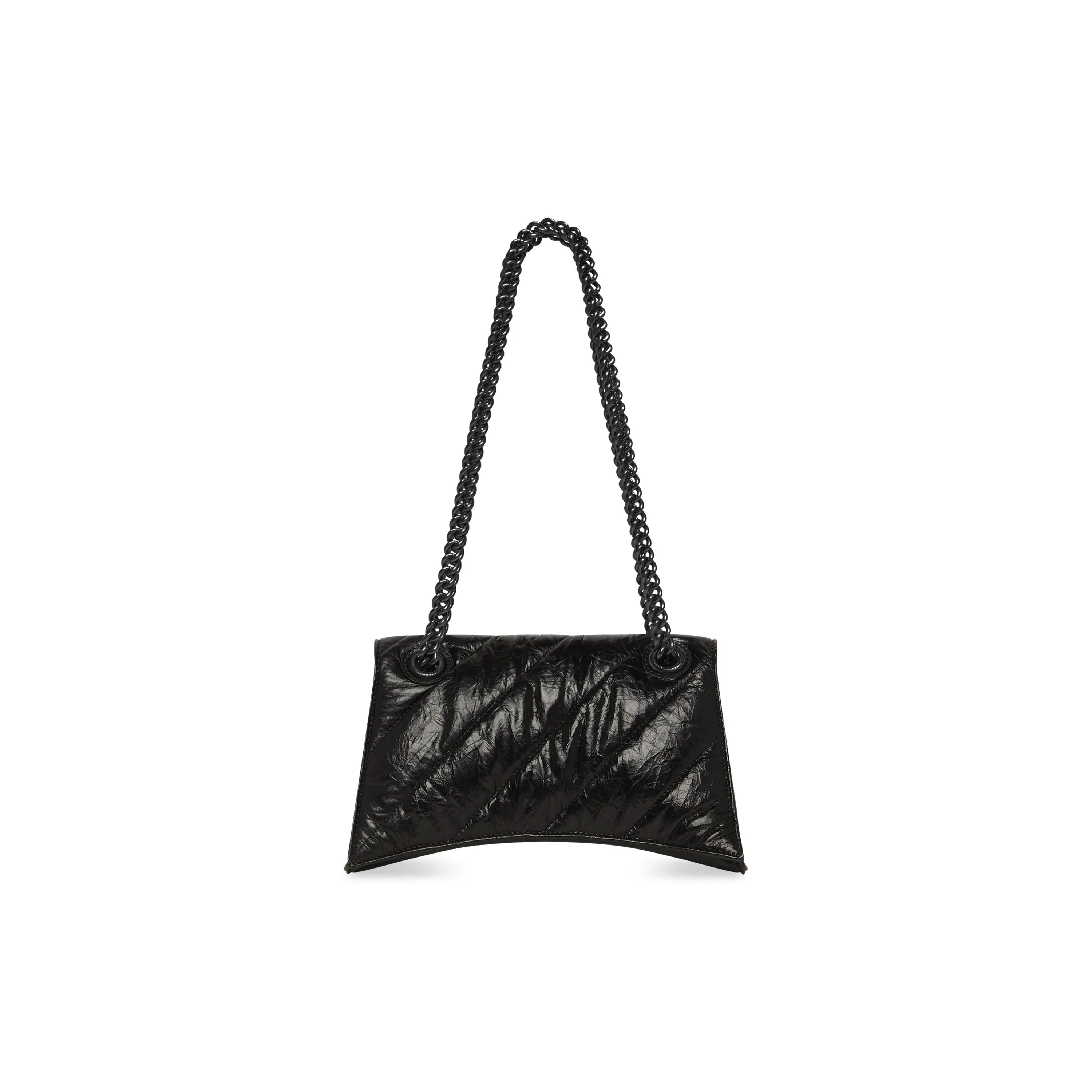 Women's Crush Small Chain Bag Quilted In Black